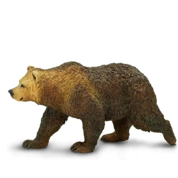 Little Grizzly Bear Safari LTD painted figurine play animals toy display NWT - Picture 2 of 5